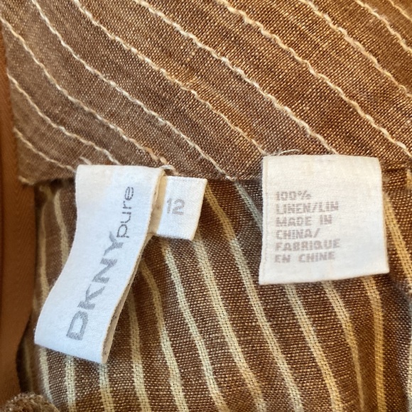 DKNY Pure Linen Skirt - Picture 4 of 5